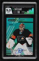 Auto Tier 2 - Carter Hart [HGA 9 MINT] #/25