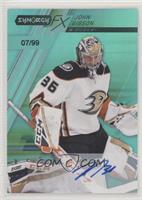 Auto Tier 1 - John Gibson #/99