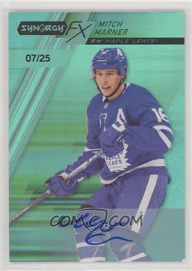 2020-21 Upper Deck Synergy - Synergy FX - Green #FX-7 - Auto Tier 2 - Mitch Marner /25