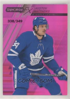 2020-21 Upper Deck Synergy - Synergy FX - Purple #FX-1 - Auston Matthews /349