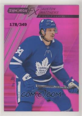 2020-21 Upper Deck Synergy - Synergy FX - Purple #FX-1 - Auston Matthews /349