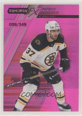 2020-21 Upper Deck Synergy - Synergy FX - Purple #FX-39 - Patrice Bergeron /349