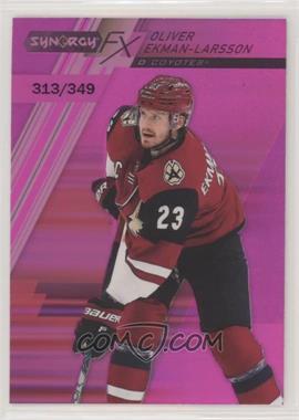 2020-21 Upper Deck Synergy - Synergy FX - Purple #FX-41 - Oliver Ekman-Larsson /349