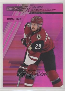 2020-21 Upper Deck Synergy - Synergy FX - Purple #FX-41 - Oliver Ekman-Larsson /349