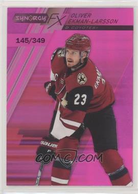 2020-21 Upper Deck Synergy - Synergy FX - Purple #FX-41 - Oliver Ekman-Larsson /349