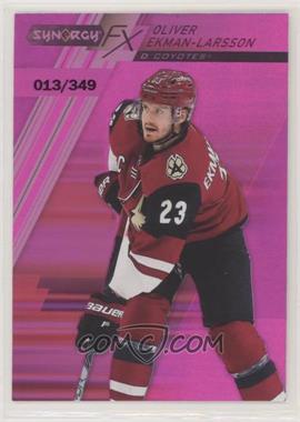 2020-21 Upper Deck Synergy - Synergy FX - Purple #FX-41 - Oliver Ekman-Larsson /349