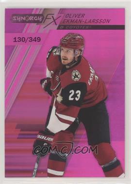 2020-21 Upper Deck Synergy - Synergy FX - Purple #FX-41 - Oliver Ekman-Larsson /349