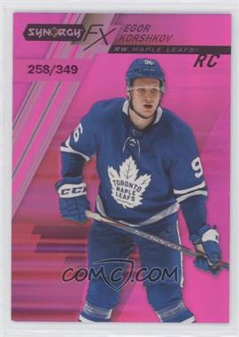 2020-21 Upper Deck Synergy - Synergy FX Rookies - Purple #FXR-EK - Egor Korshkov /349