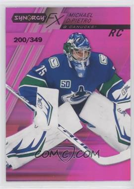 2020-21 Upper Deck Synergy - Synergy FX Rookies - Purple #FXR-MD - Michael DiPietro /349