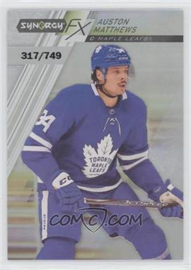 2020-21 Upper Deck Synergy - Synergy FX #FX-1 - Auston Matthews /749