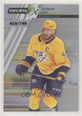 2020-21 Upper Deck Synergy - Synergy FX #FX-10 - Roman Josi /749