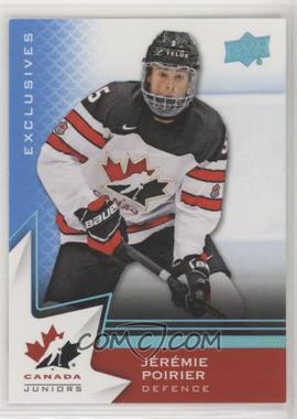 2020-21 Upper Deck Team Canada Juniors - [Base] - Blue #17 - Hlinka - Jeremie Poirier