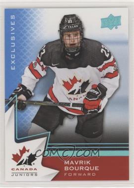 2020-21 Upper Deck Team Canada Juniors - [Base] - Blue #79 - Mavrik Bourque