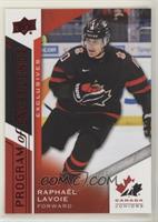 Program of Excellence - Raphael Lavoie #/165