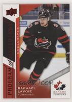 Program of Excellence - Raphael Lavoie #/165