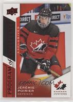 Program of Excellence - Jeremie Poirier #/165