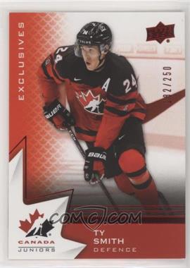 2020-21 Upper Deck Team Canada Juniors - [Base] - Exclusives #40 - Men's U-20 - Ty Smith /250