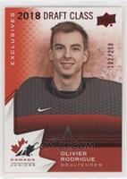 2018 Draft Class - Olivier Rodrigue #/250