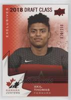 2018 Draft Class - Akil Thomas #/250