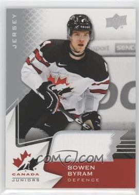 2020-21 Upper Deck Team Canada Juniors - [Base] - Jerseys #26 - Men's U-20 - Bowen Byram