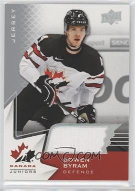 2020-21 Upper Deck Team Canada Juniors - [Base] - Jerseys #26 - Men's U-20 - Bowen Byram