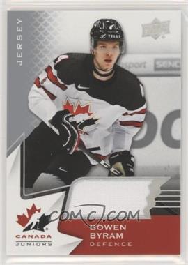 2020-21 Upper Deck Team Canada Juniors - [Base] - Jerseys #26 - Men's U-20 - Bowen Byram