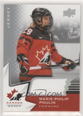 2020-21 Upper Deck Team Canada Juniors - [Base] - Jerseys #74 - Marie-Philip Poulin