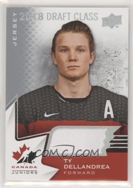 2020-21 Upper Deck Team Canada Juniors - [Base] - Jerseys #90 - 2018 Draft Class - Ty Dellandrea