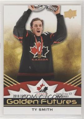 2020-21 Upper Deck Team Canada Juniors - Golden Futures #GF-13 - Ty Smith