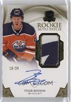 Rookie Auto Patch - Tyler Benson #/24