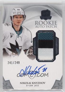 2020-21 Upper Deck The Cup - [Base] #128 - Rookie Auto Patch - Nikolai Knyzhov /249