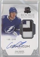 Rookie Auto Patch - Cal Foote #/249