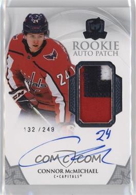 2020-21 Upper Deck The Cup - [Base] #164 - Rookie Auto Patch - Connor McMichael /249