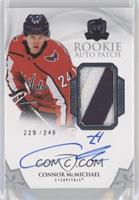 Rookie Auto Patch - Connor McMichael #/249