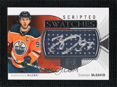 2020-21 Upper Deck The Cup - Scripted Swatches #SC-CM - Connor McDavid /35