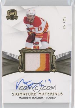 2020-21 Upper Deck The Cup - Signature Materials #SP-MT - Matthew Tkachuk /25