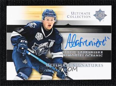 2020-21 Upper Deck Ultimate Collection - 2005-2006 Ultimate Collection Ultimate Signatures #05T-AL - Alexis Lafreniere