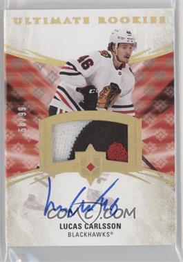 2020-21 Upper Deck Ultimate Collection - [Base] - Autograph Patch #156 - Tier 1 - Ultimate Rookies - Lucas Carlsson /99