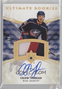 2020-21 Upper Deck Ultimate Collection - [Base] - Autograph Patch #180 - Tier 1 - Ultimate Rookies - Calvin Thurkauf /99