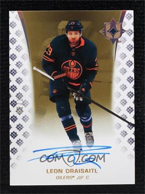 2020-21 Upper Deck Ultimate Collection - [Base] - Gold Autographs #10 - Leon Draisaitl /15