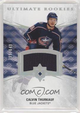2020-21 Upper Deck Ultimate Collection - [Base] - Jersey Relics #180 - Tier 1 - Ultimate Rookies - Calvin Thurkauf /649