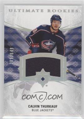 2020-21 Upper Deck Ultimate Collection - [Base] - Jersey Relics #180 - Tier 1 - Ultimate Rookies - Calvin Thurkauf /649