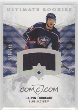 2020-21 Upper Deck Ultimate Collection - [Base] - Jersey Relics #180 - Tier 1 - Ultimate Rookies - Calvin Thurkauf /649