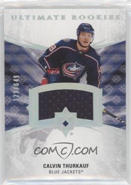 2020-21 Upper Deck Ultimate Collection - [Base] - Jersey Relics #180 - Tier 1 - Ultimate Rookies - Calvin Thurkauf /649