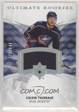 2020-21 Upper Deck Ultimate Collection - [Base] - Jersey Relics #180 - Tier 1 - Ultimate Rookies - Calvin Thurkauf /649