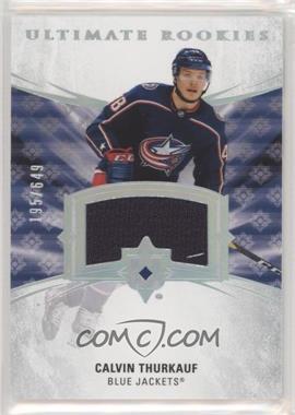 2020-21 Upper Deck Ultimate Collection - [Base] - Jersey Relics #180 - Tier 1 - Ultimate Rookies - Calvin Thurkauf /649