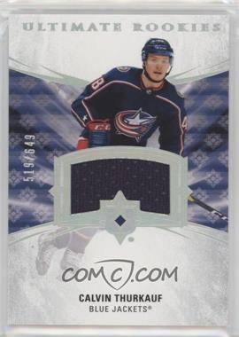 2020-21 Upper Deck Ultimate Collection - [Base] - Jersey Relics #180 - Tier 1 - Ultimate Rookies - Calvin Thurkauf /649