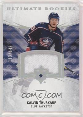 2020-21 Upper Deck Ultimate Collection - [Base] - Jersey Relics #180 - Tier 1 - Ultimate Rookies - Calvin Thurkauf /649