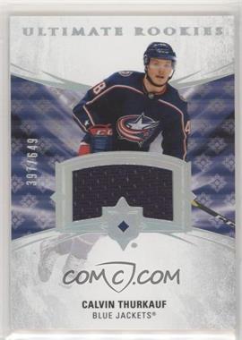 2020-21 Upper Deck Ultimate Collection - [Base] - Jersey Relics #180 - Tier 1 - Ultimate Rookies - Calvin Thurkauf /649