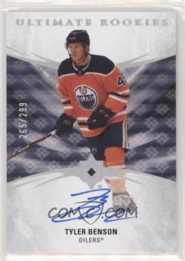 2020-21 Upper Deck Ultimate Collection - [Base] #172 - Tier 1 - Ultimate Rookies - Tyler Benson /299